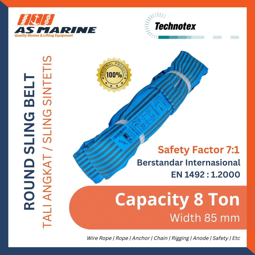 Round Sling 8 Ton Technotex